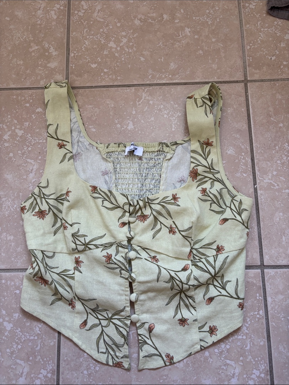Reformation like corset top
